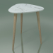 modèle 3D Table d'appoint (244, marbre, Rovere Sbiancato) - preview
