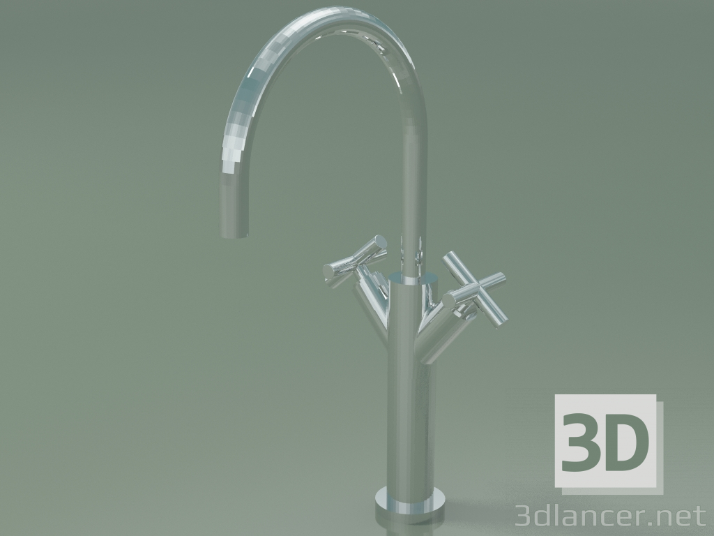 modello 3D Rubinetto lavabo (22533892-00) - anteprima