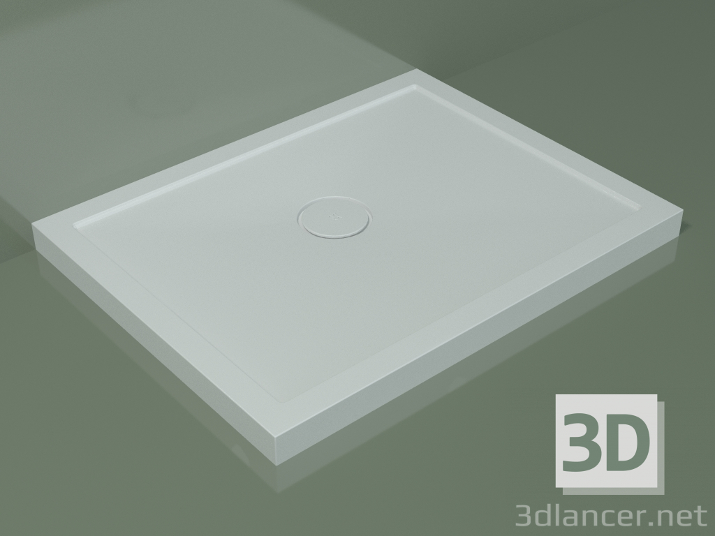 modello 3D Piatto doccia Medio (30UM0110, Glacier White C01, 90x70 cm) - anteprima