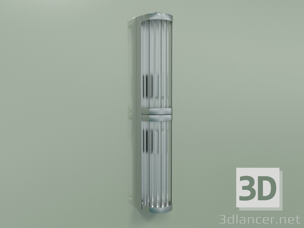 modello 3D Lampada da parete LORETTO LOR-KD-2 (BN) - anteprima