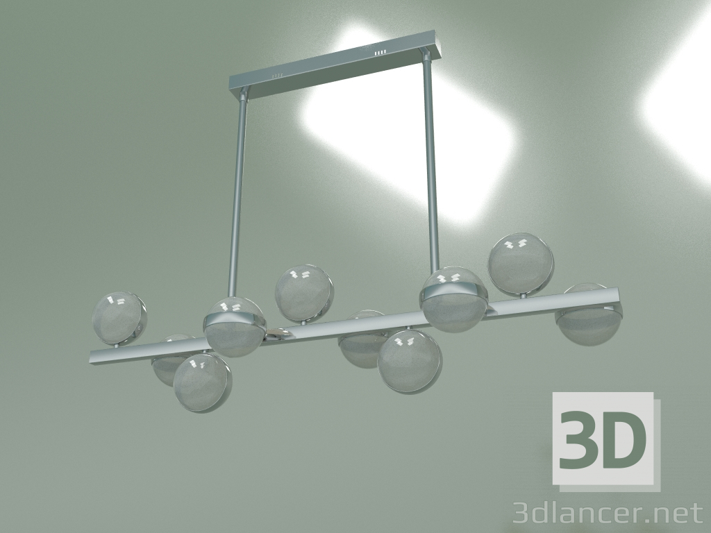 3d модель Подвесной светильник 90173-10 (хром) – превью