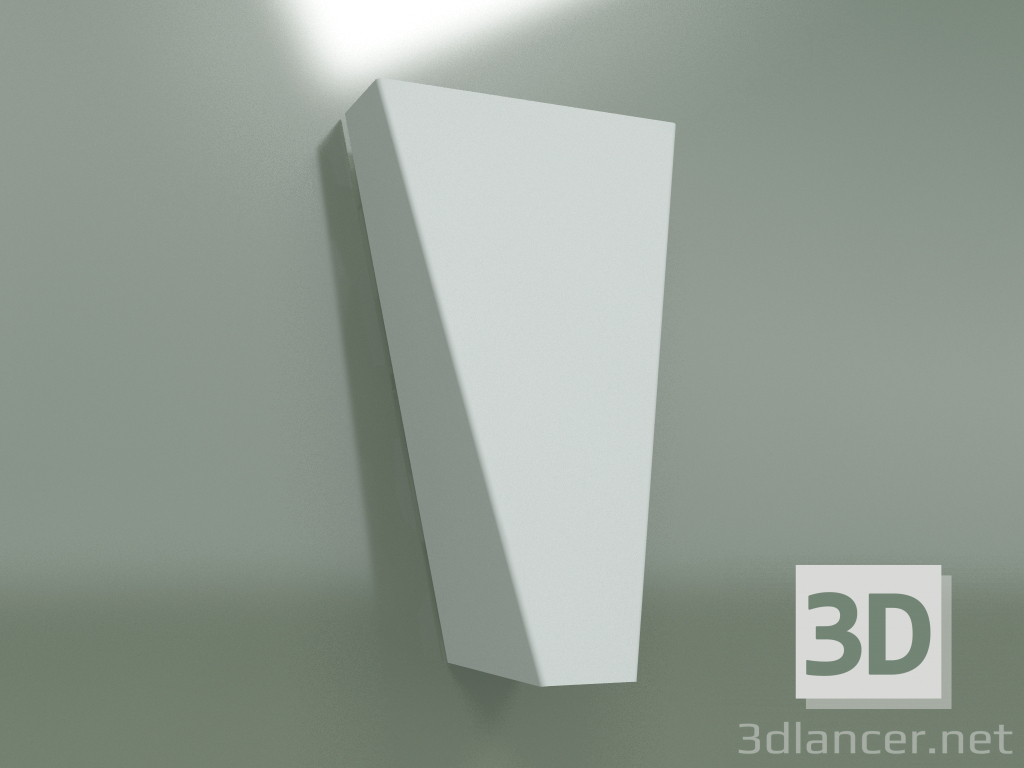 modello 3D Lampada da parete NW-9702 Narwik bianco - anteprima