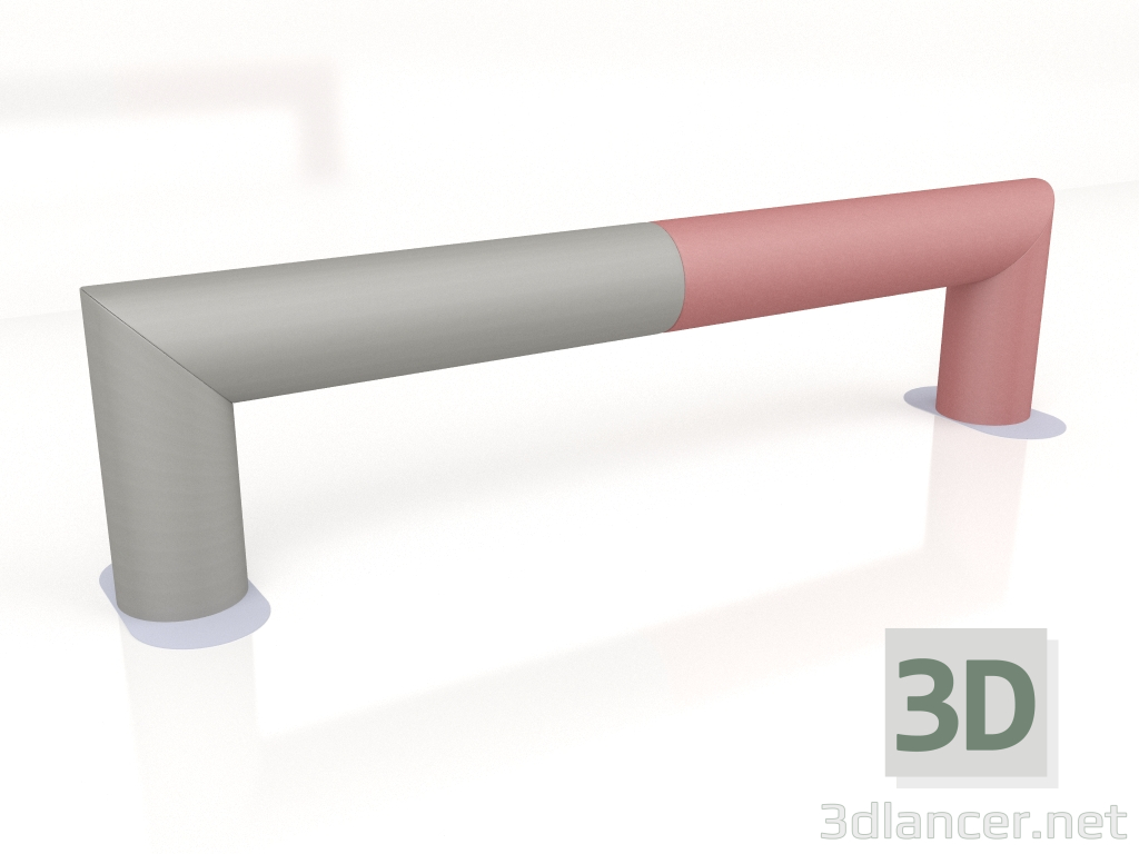 3D Modell Sitzrollen-Anlehnschiene RL02 - Vorschau