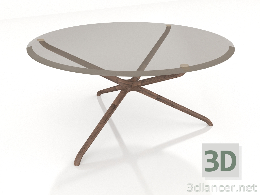 3 डी मॉडल लो कॉफी टेबल Croix De Dois - पूर्वावलोकन