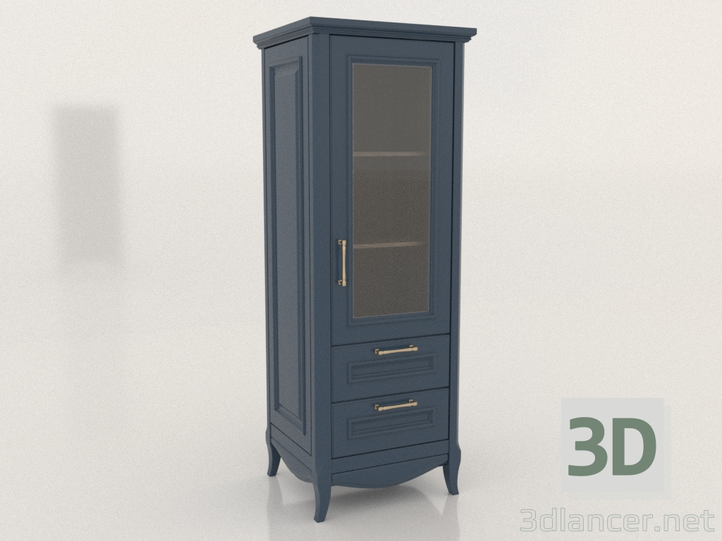 modèle 3D Vitrine une porte 3 (Ruta) - preview