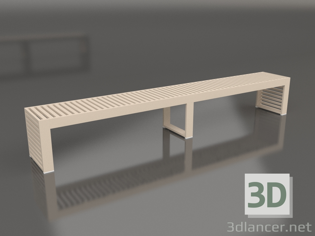 3D Modell Bank 281 (Sand) - Vorschau