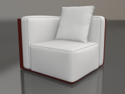 Sofa module, section 6 (Wine red)