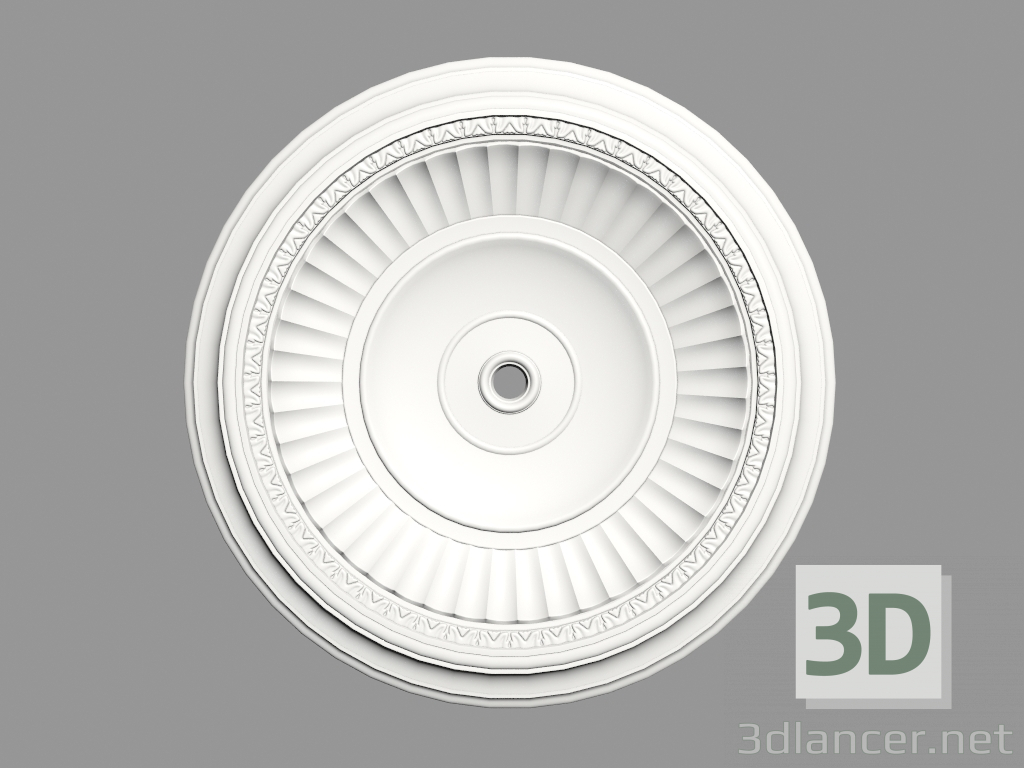 3d model Ceiling outlet (P98) - preview