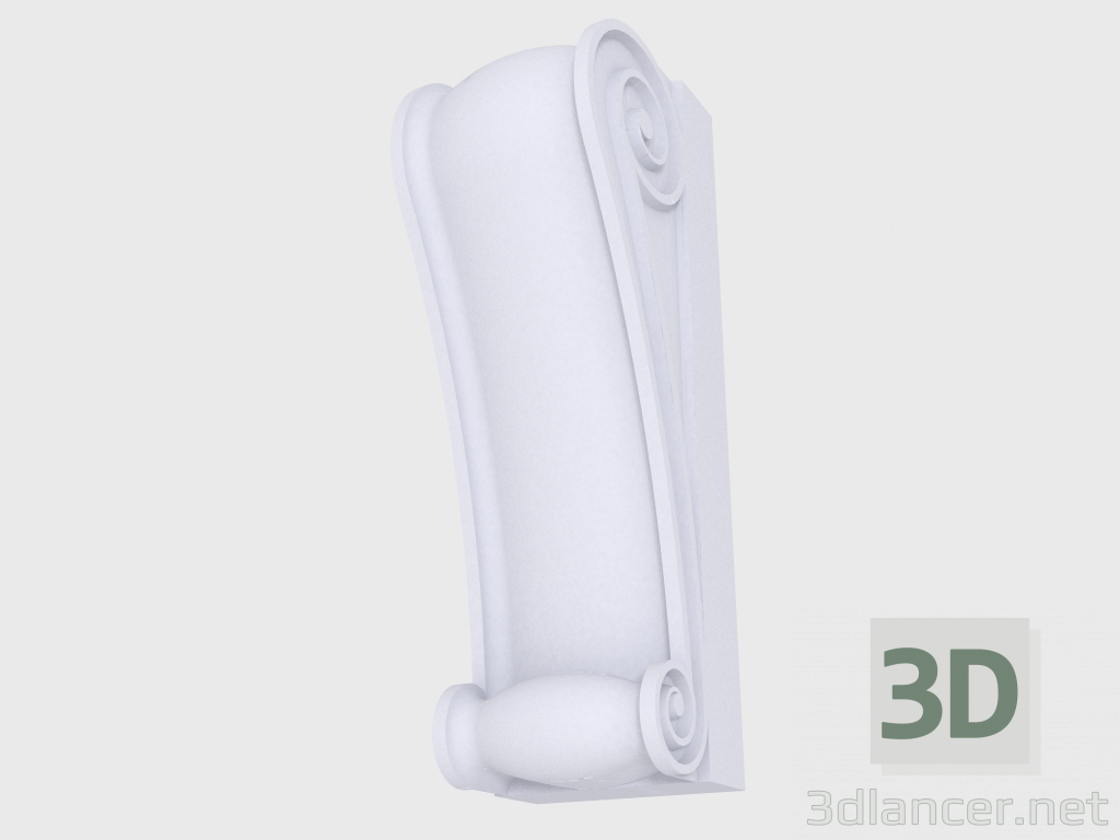 Modelo 3d Suporte Frontal (FT20G) - preview
