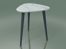 Side table (244, Marble, Blue)