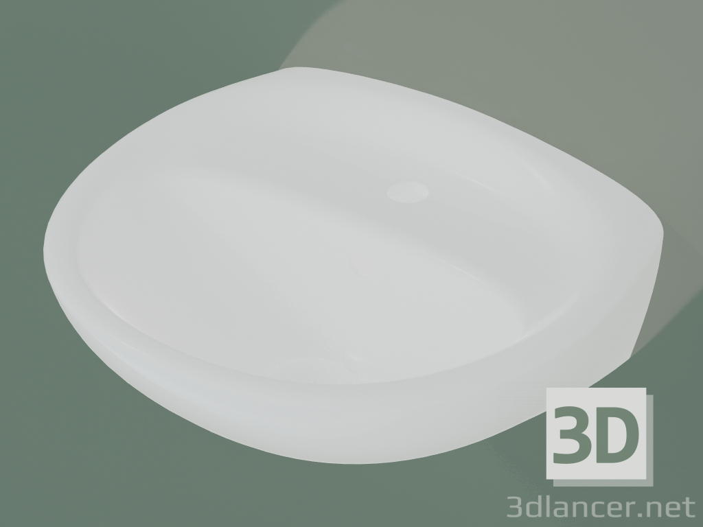 modèle 3D Petit lavabo de salle de bain Estetic 410350 (50 cm, 410350R1) - preview