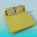 3 डी मॉडल सोफा-बिस्तर - पूर्वावलोकन