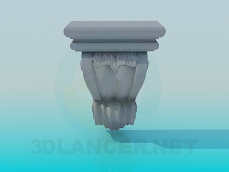 3d модель Декор – превью 3d модель Декор – превью