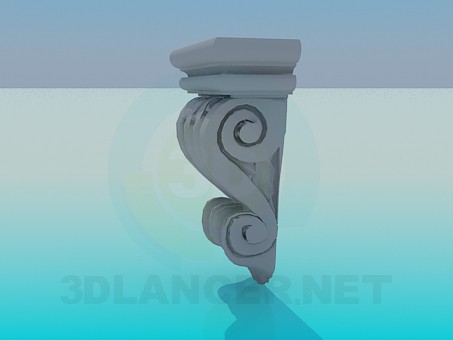 3d модель Декор – превью 3d модель Декор – превью