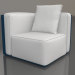 Modelo 3d Módulo de sofá, seção 6 (azul cinza) - preview