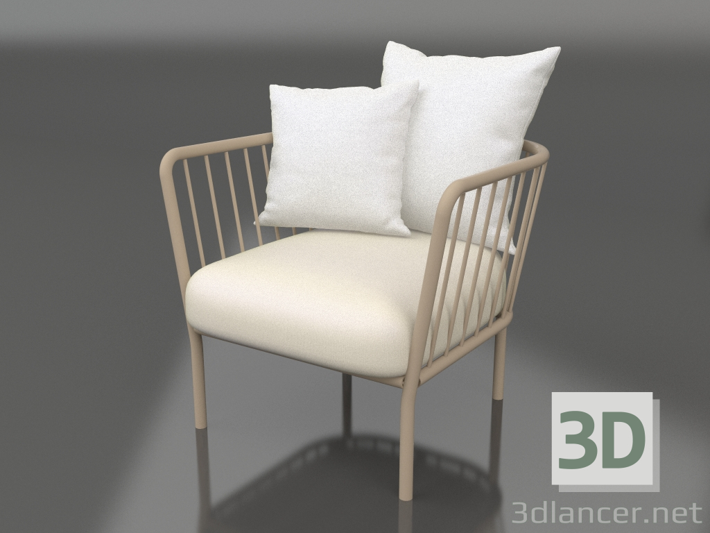 3 डी मॉडल कुर्सी (रेत) - पूर्वावलोकन