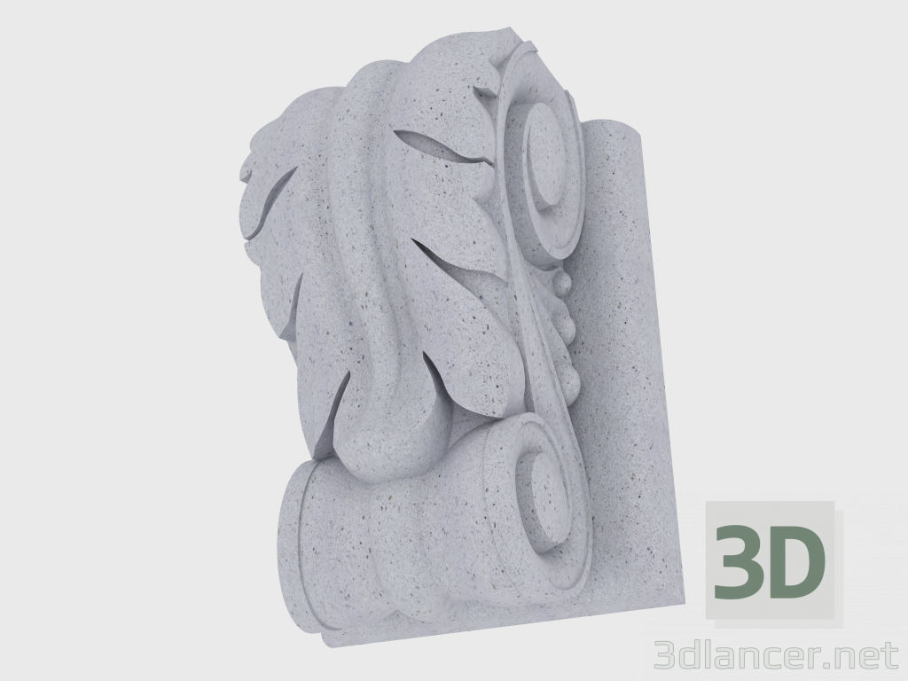 Modelo 3d Suporte Frontal (FT43BF) - preview