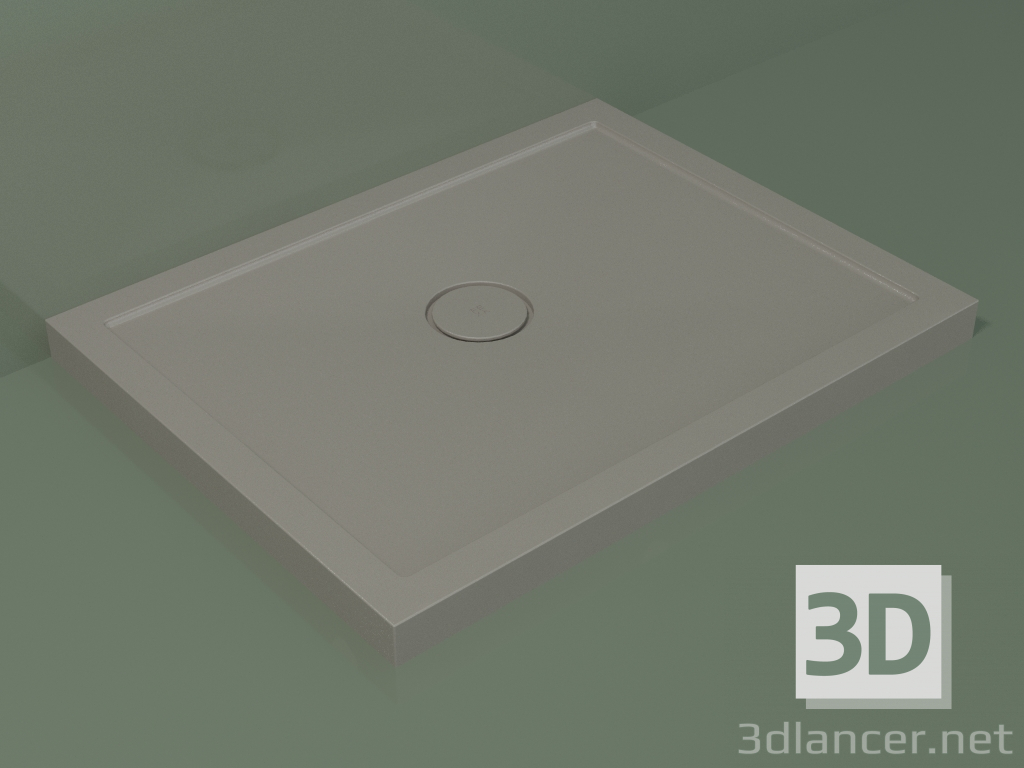 Modelo 3d Base de duche Medio (30UM0110, Clay C37, 90x70 cm) - preview