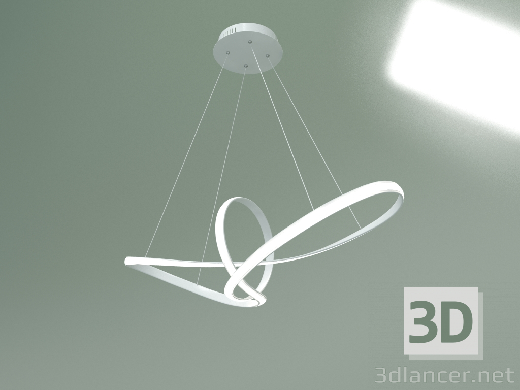3d model Pendant lamp 90174-1 (white) - preview
