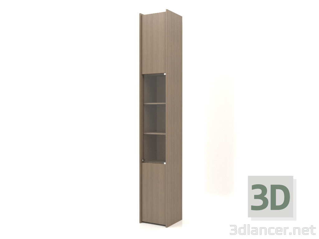 modello 3D Scaffalatura modulare ST 07 (392х409х2600, grigio legno) - anteprima