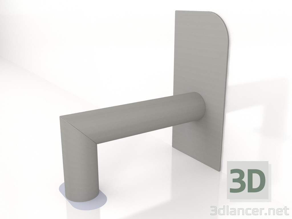 3D Modell Sitzrollen-Anlehnschiene RL04L - Vorschau