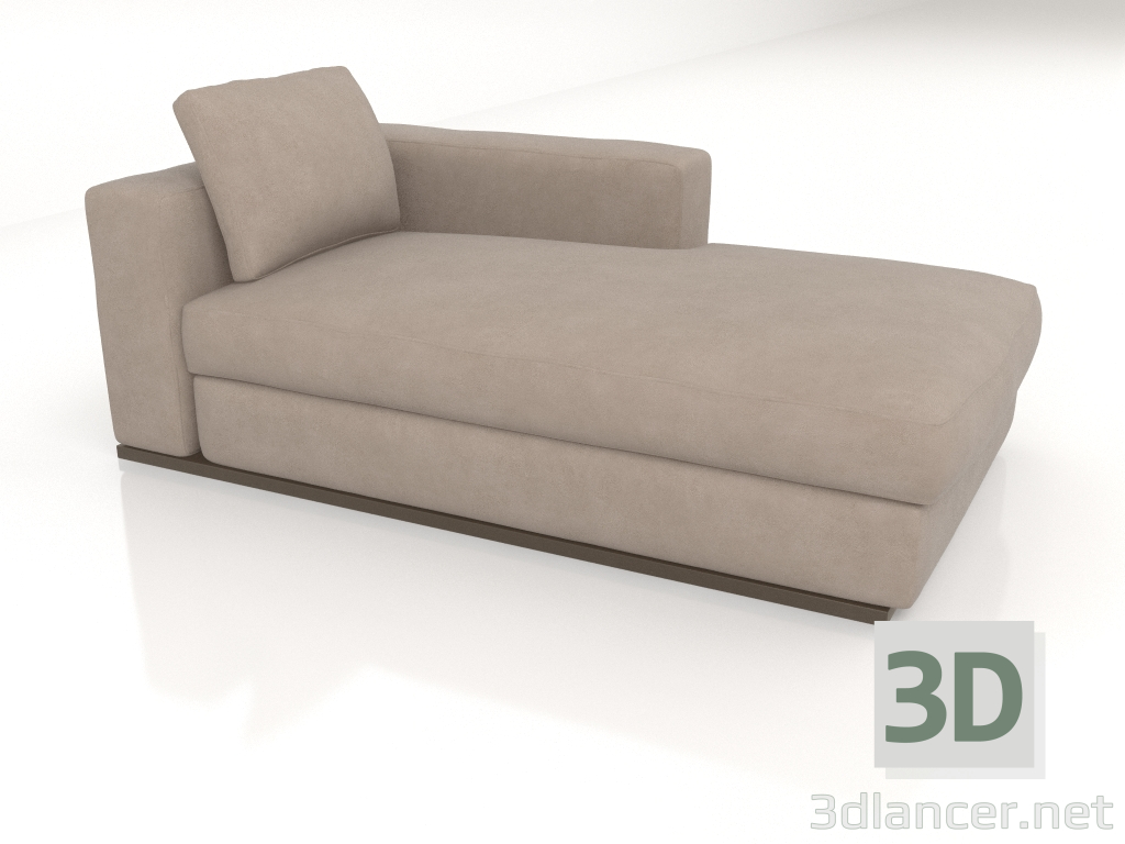 modèle 3D Canapé modulable (E229) - preview