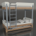 3 डी मॉडल चारपाई बिस्तर ट्यून यू (UQTUA2) - पूर्वावलोकन