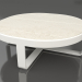 3d model Round coffee table Ø90 (DEKTON Danae, Agate gray) - preview