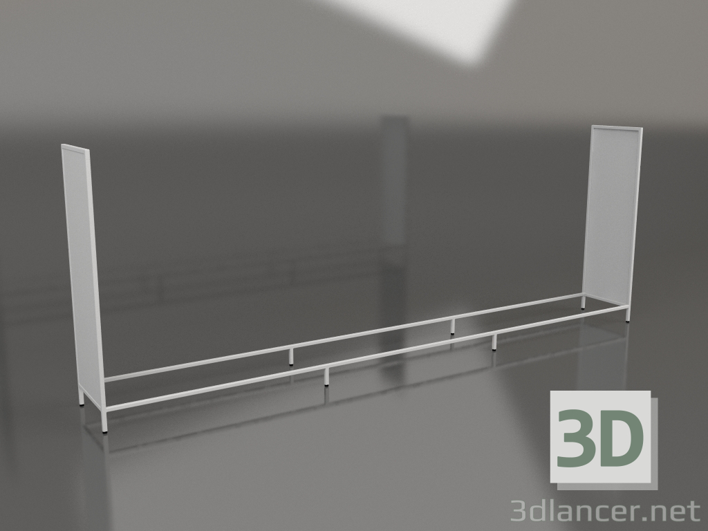 modèle 3D Island V1 (haut) sur 60 frame 9 (gris) - preview