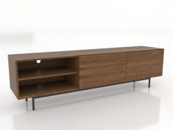 Móvel de TV 1 1800 mm (nogueira clara)