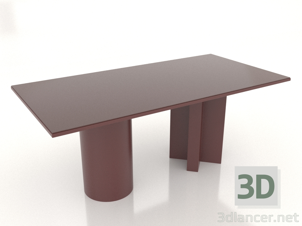 modèle 3D Table à manger arithmétique 900x1800x750 mm (option 5) - preview modèle 3D Table à manger arithmétique 900x1800x750 mm (option 5) - preview