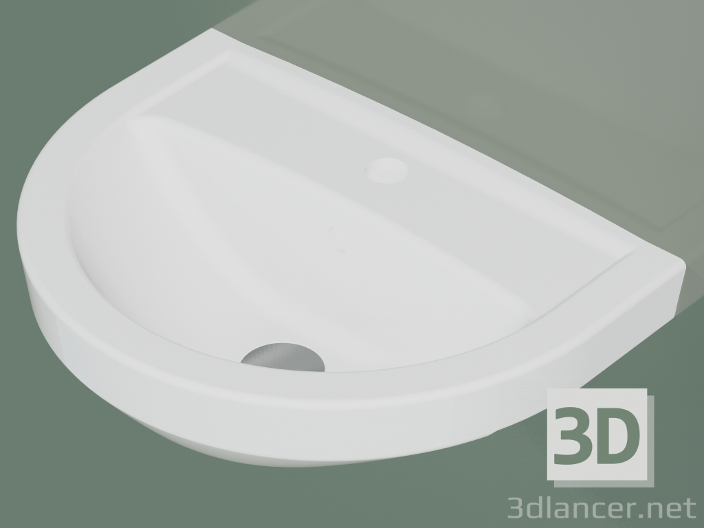 3D modeli Küçük lavabo Nordic3 410050 (50 cm, 41005001) - önizleme