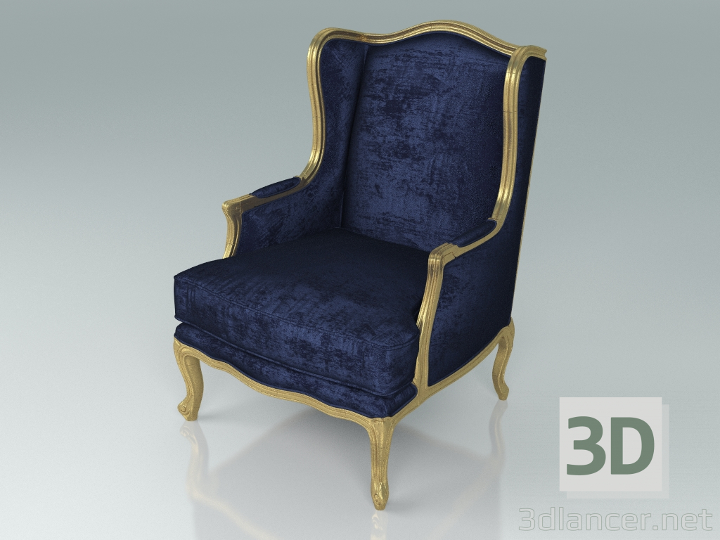 3 डी मॉडल कुर्सी (कला। 74098) - पूर्वावलोकन