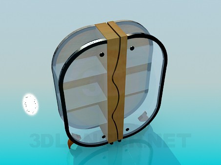 3d model Sideboard in a modern design - preview 3d model Sideboard in a modern design - preview
