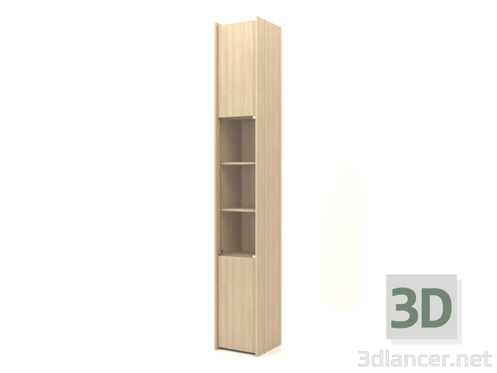3 डी मॉडल मॉड्यूलर रैक एसटी 07 (392х409х2600, लकड़ी सफेद) - पूर्वावलोकन