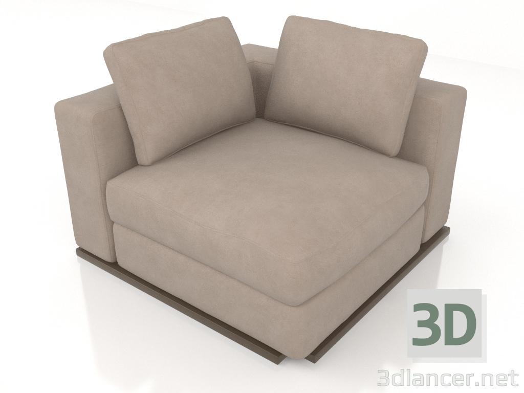 3D modeli Modüler kanepe (E230) - önizleme