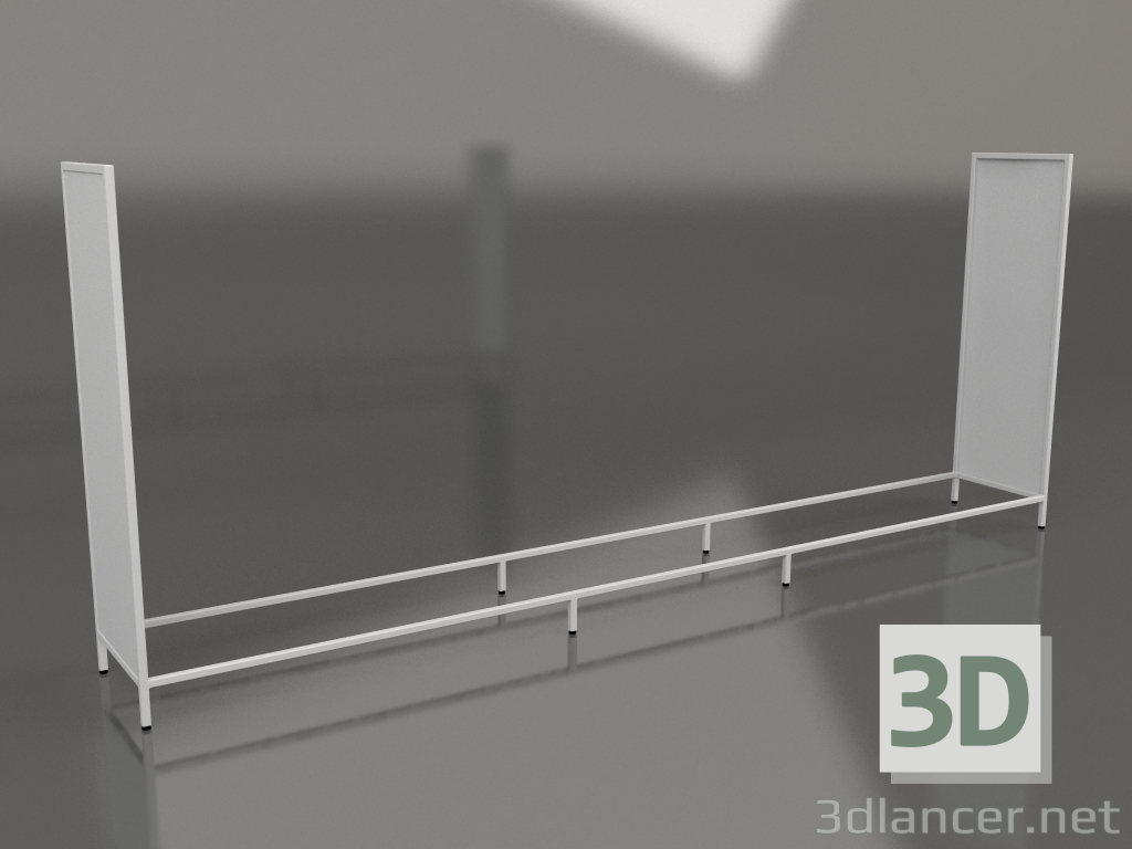3D Modell Island V1 (hoch) auf 60 Frame 8 (grau) - Vorschau