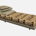 3d model Bed AIRON (single right) - preview
