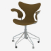 3d model Office chair Lily (textiles) - preview
