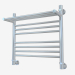 3d model Heated towel rail Bohemia with a shelf (500x500) - preview