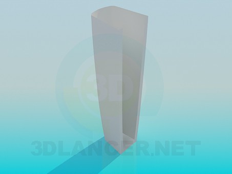 3d модель Ножка под умывальник – превью 3d модель Ножка под умывальник – превью