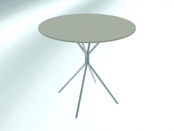 Table ronde moyenne (RH20 Chrome G3, Ø800 mm, H740 mm)