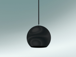 Lámpara colgante Topan (VP6, Ø21cm, H 19cm, Negro)