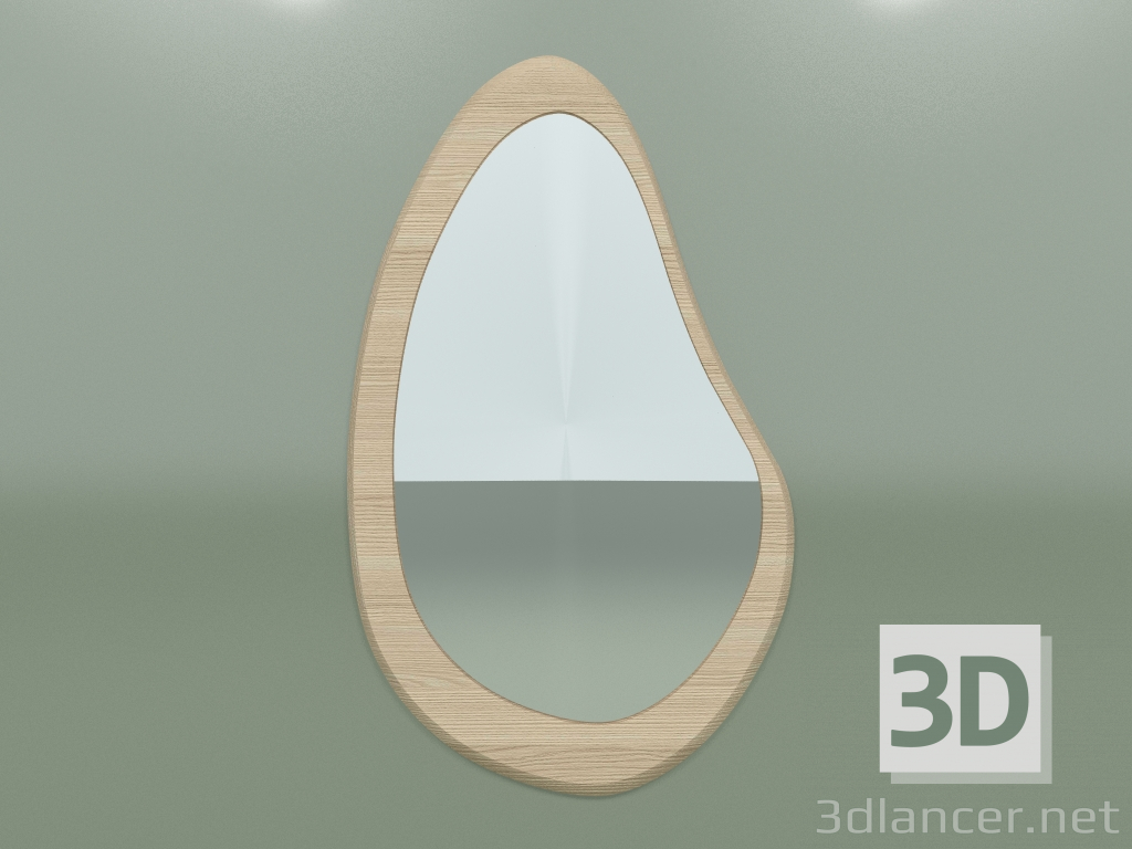 3D modeli Ayna Zerze Büyük - önizleme