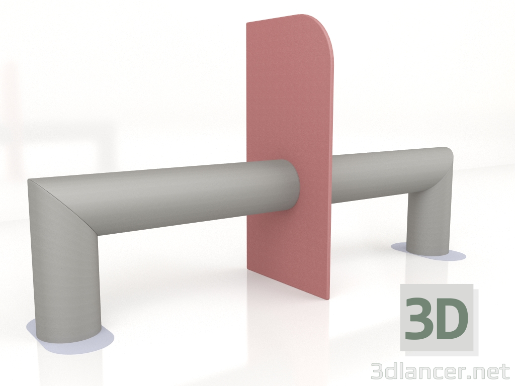 3D Modell Sitzrollen-Anlehnschiene RL05 - Vorschau