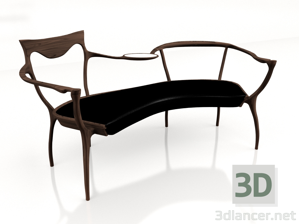 modèle 3D Canapé DRDP - preview