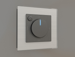 Elektromechanischer Thermostat für Fußbodenheizung (Wellgraphit)