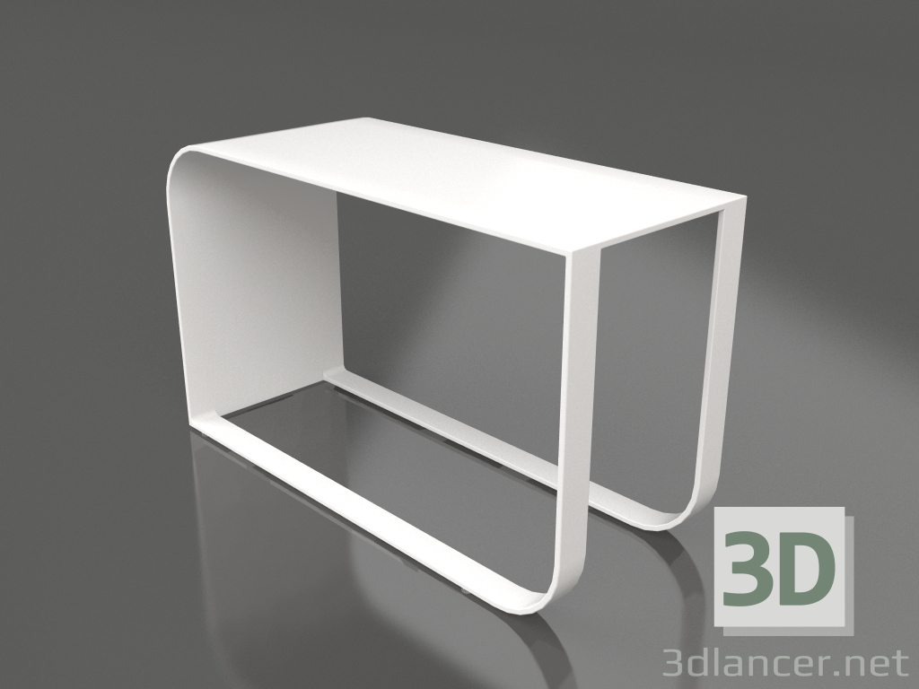 modèle 3D Table d'appoint, modèle 1 (Blanc) - preview