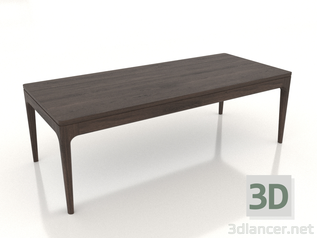 3 डी मॉडल उच्च कॉफी टेबल FARGO 1400x600x450 मिमी (डार्क ओक) - पूर्वावलोकन