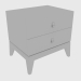 3d model Bedside table SIR BED SIDE TABLE (54x40xH51) - preview
